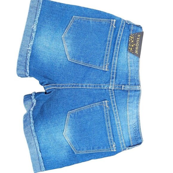 GIRL VIGOSS STRETCH DENIM SHORTS SZ 14 - Picture 2 of 11